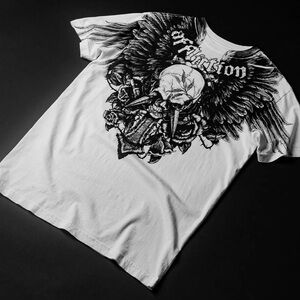 Vintage 2000s Affliction White T-Shirt